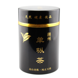 单枞茶125克装黑色铝罐