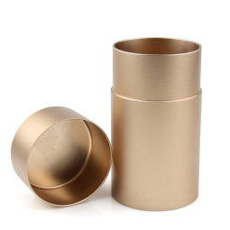 67土豪金加厚铝茶罐