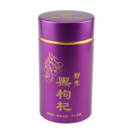 黑枸杞紫色100克装铝罐